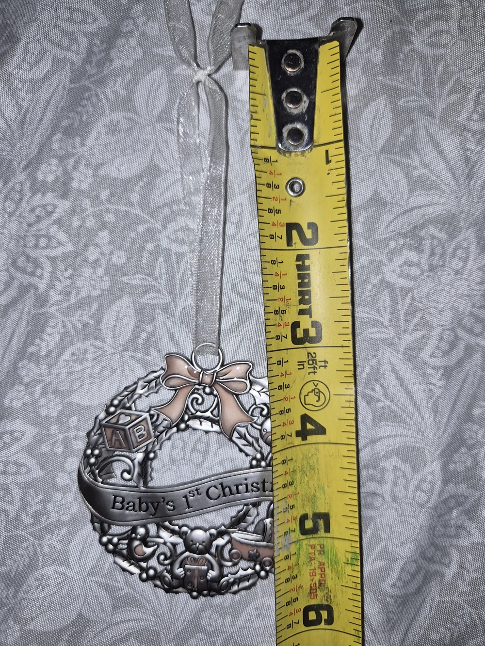 Ganz Baby's First Christmas ornament